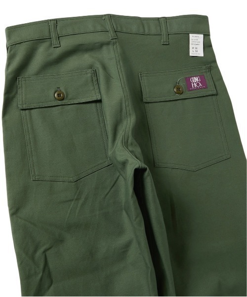 made in USA ガンホー　GUNG HO ファティーグパンツ新品未使用 GUNG HO（ファッション） パンツ HO USA /ガンホー ORIGINAL