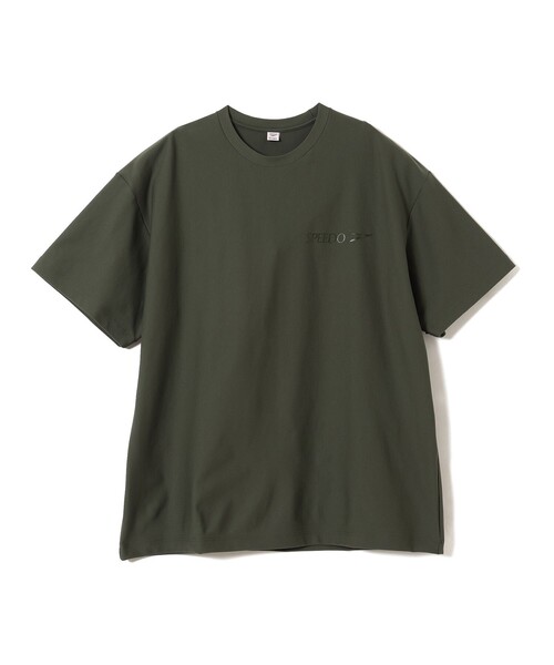 Speedo（スピード）の「Speedo × BEAMS / 別注 Logo Tee 24SS（Tシャツ/カットソー・メンズ・オリーブ/ホワイト/ネイビー・SMALL/MEDIUM/LARGE/X-LARGE）」の15枚目の写真
