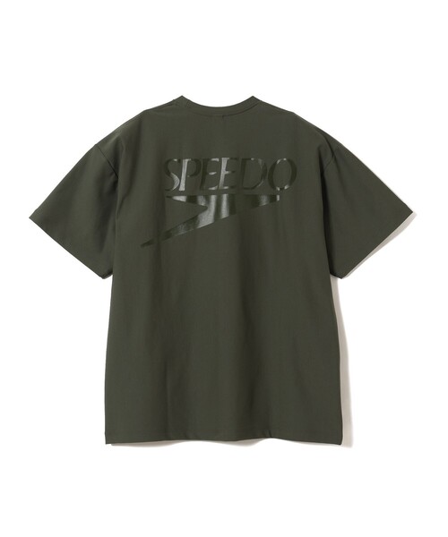 Speedo（スピード）の「Speedo × BEAMS / 別注 Logo Tee 24SS（Tシャツ/カットソー・メンズ・オリーブ/ホワイト/ネイビー・SMALL/MEDIUM/LARGE/X-LARGE）」の17枚目の写真
