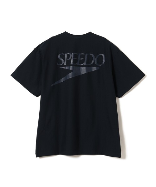 Speedo（スピード）の「Speedo × BEAMS / 別注 Logo Tee 24SS（Tシャツ/カットソー・メンズ・オリーブ/ホワイト/ネイビー・SMALL/MEDIUM/LARGE/X-LARGE）」の3枚目の写真