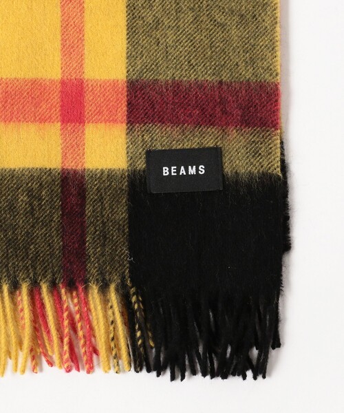 【本日限定価格】beams タータンチェック　ストール セール】チェック ビッグ ストール（マフラー）｜BEAMS