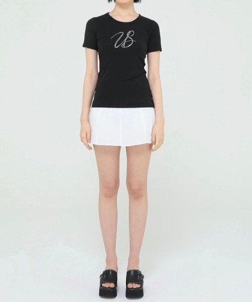 UGLY SHADOW☆US BEADS T-SHIRT UGLY SHADOW(アグリーシャドウ)の「【Uglyshadow】US BEADS T