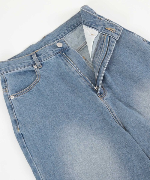 titivate(ティティベイト)の「ポケット加工ストレートデニムパンツ(デニムパンツ・レディース・グレー/ブルー・M/S)」の18枚目の写真