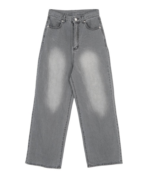 titivate(ティティベイト)の「ポケット加工ストレートデニムパンツ(デニムパンツ・レディース・グレー/ブルー・M/S)」の14枚目の写真