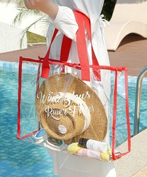 Pochi Pouch/【大容量/PVC】 ビーチ プール バッグ