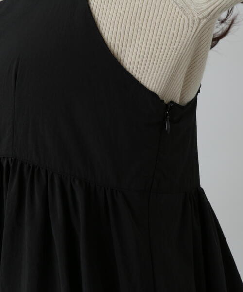 N.（N. Natural Beauty Basic）（エヌエヌナチュラルビューティーベーシック）の「◆バルーンキャミワンピース（ワンピース・レディース・ベージュ/ブラック・MEDIUM）」の14枚目の写真