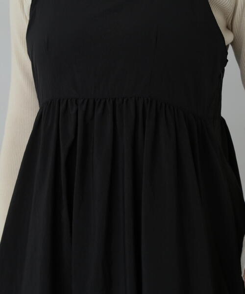 N.（N. Natural Beauty Basic）（エヌエヌナチュラルビューティーベーシック）の「◆バルーンキャミワンピース（ワンピース・レディース・ベージュ/ブラック・MEDIUM）」の15枚目の写真