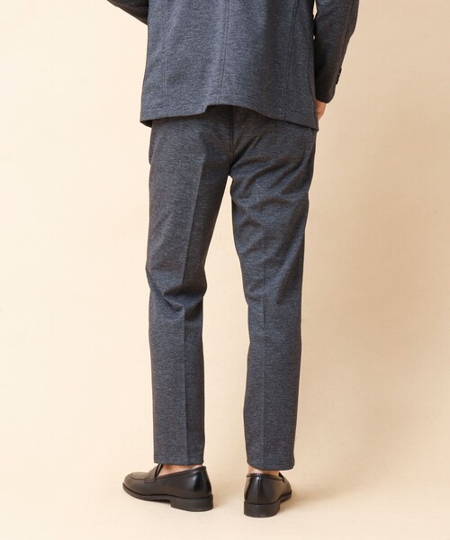 NOLLEY’S（ノーリーズ）の「《セットアップ/ビジカジ対応》リンクルフリー ストレッチジャージ イージーパンツ（その他パンツ・メンズ・ネイビー/ブラウン/ブルー/グレー・S/M/L/XL）」の12枚目の写真