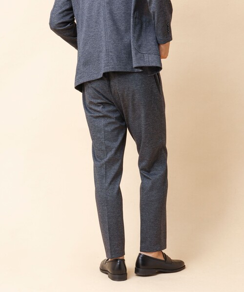 NOLLEY’S（ノーリーズ）の「《セットアップ/ビジカジ対応》リンクルフリー ストレッチジャージ イージーパンツ（その他パンツ・メンズ・ネイビー/ブラウン/ブルー/グレー・S/M/L/XL）」の13枚目の写真