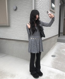 フレアキャミワンピースボレロセット