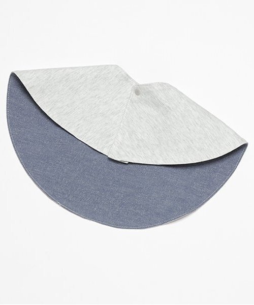 petit main（プティマイン）の「【POLO BCS】刺繍スタイ（スタイ/よだれかけ・キッズ・アイボリー/ネイビー/ライトグレー・FREE）」の4枚目の写真