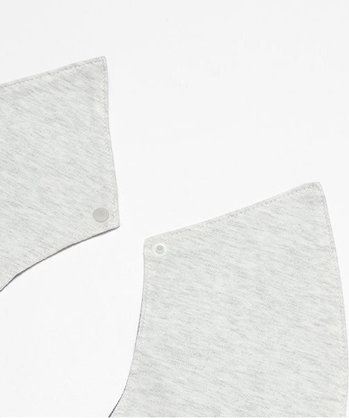 petit main（プティマイン）の「【POLO BCS】刺繍スタイ（スタイ/よだれかけ・キッズ・アイボリー/ネイビー/ライトグレー・FREE）」の5枚目の写真