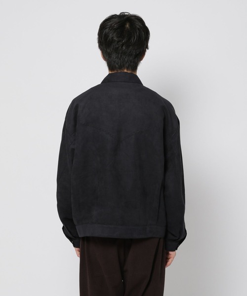 niko and...（ニコアンド）の「フェイクスウェードウエスタンブルゾン（ブルゾン・メンズ・ピンク/キャメル/チャコール・MEDIUM/LARGE）」の8枚目の写真