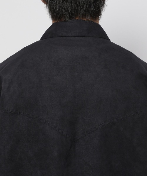 niko and...（ニコアンド）の「フェイクスウェードウエスタンブルゾン（ブルゾン・メンズ・ピンク/キャメル/チャコール・MEDIUM/LARGE）」の9枚目の写真