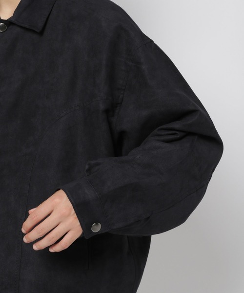 niko and...（ニコアンド）の「フェイクスウェードウエスタンブルゾン（ブルゾン・メンズ・ピンク/キャメル/チャコール・MEDIUM/LARGE）」の11枚目の写真