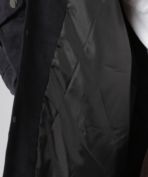 niko and...（ニコアンド）の「フェイクスウェードウエスタンブルゾン（ブルゾン・メンズ・ピンク/キャメル/チャコール・MEDIUM/LARGE）」の14枚目の写真