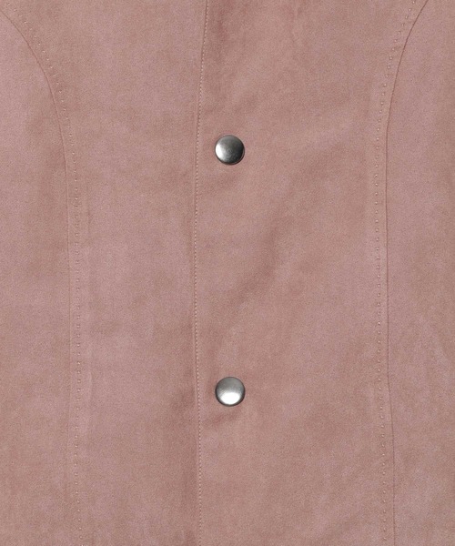 niko and...（ニコアンド）の「フェイクスウェードウエスタンブルゾン（ブルゾン・メンズ・ピンク/キャメル/チャコール・MEDIUM/LARGE）」の16枚目の写真