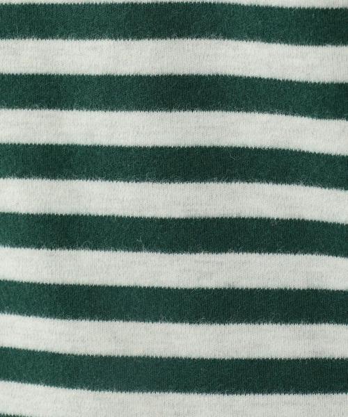 coen(コーエン)の「【MBC】スムースボーダーボートネックカットソー(Tシャツ/カットソー・レディース・オリーブ/ネイビー・MEDIUM/LARGE)」の7枚目の写真