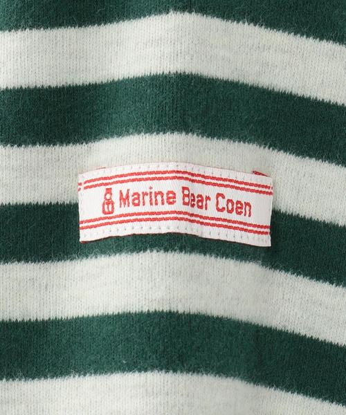 coen(コーエン)の「【MBC】スムースボーダーボートネックカットソー(Tシャツ/カットソー・レディース・オリーブ/ネイビー・MEDIUM/LARGE)」の8枚目の写真