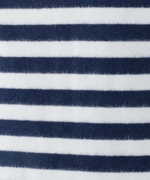 coen(コーエン)の「【MBC】スムースボーダーボートネックカットソー(Tシャツ/カットソー・レディース・オリーブ/ネイビー・MEDIUM/LARGE)」の10枚目の写真