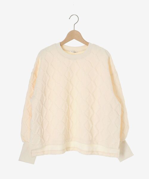 WEB限定アイテム》キルティング柄カットソー（Tシャツ