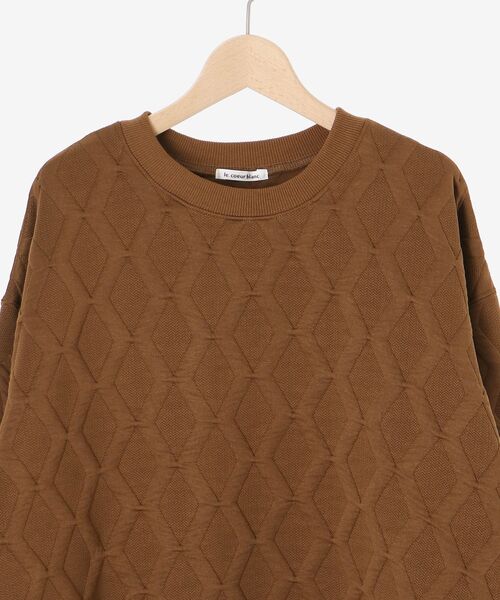 WEB限定アイテム》キルティング柄カットソー（Tシャツ