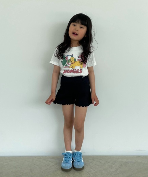 TARKER（ターカー）の「リブショートパンツ（その他パンツ・キッズ・ライトグレー/ブラック・150/140/130/120/110）」の5枚目の写真