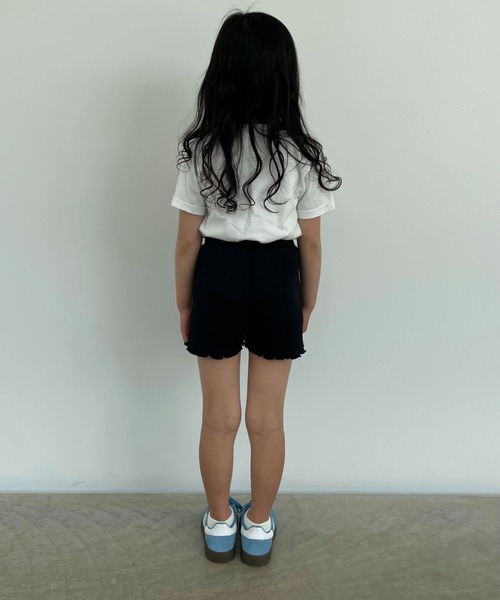 TARKER（ターカー）の「リブショートパンツ（その他パンツ・キッズ・ライトグレー/ブラック・150/140/130/120/110）」の9枚目の写真