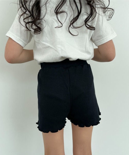 TARKER（ターカー）の「リブショートパンツ（その他パンツ・キッズ・ライトグレー/ブラック・150/140/130/120/110）」の10枚目の写真