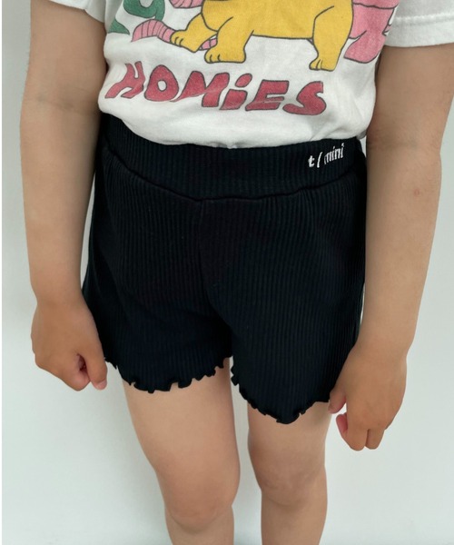 TARKER（ターカー）の「リブショートパンツ（その他パンツ・キッズ・ライトグレー/ブラック・150/140/130/120/110）」の11枚目の写真