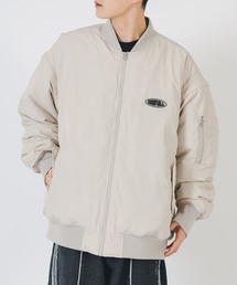 En serio TOKYO（エンソリオトーキョー）の「【RE730】袖デタッチャブル / 2WAY MA1 ミリタリーブルゾン（MA-1）」