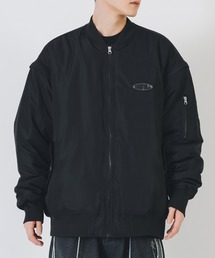 En serio TOKYO（エンソリオトーキョー）の「【RE730】袖デタッチャブル / 2WAY MA1 ミリタリーブルゾン（MA-1）」