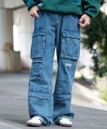 THRASHER | 【3】〔THRASHER/スラッシャー〕デニム 9ポケット ワイドパンツ(デニムパンツ)