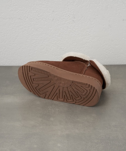 CIAOPANIC TYPY（チャオパニックティピー）の「2WAYムートンブーツ（ブーツ・レディース・ライトブラウン/ブラック/ブラウン・SMALL/MEDIUM/LARGE）」の13枚目の写真