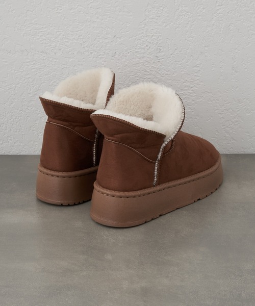 CIAOPANIC TYPY（チャオパニックティピー）の「2WAYムートンブーツ（ブーツ・レディース・ライトブラウン/ブラック/ブラウン・SMALL/MEDIUM/LARGE）」の11枚目の写真