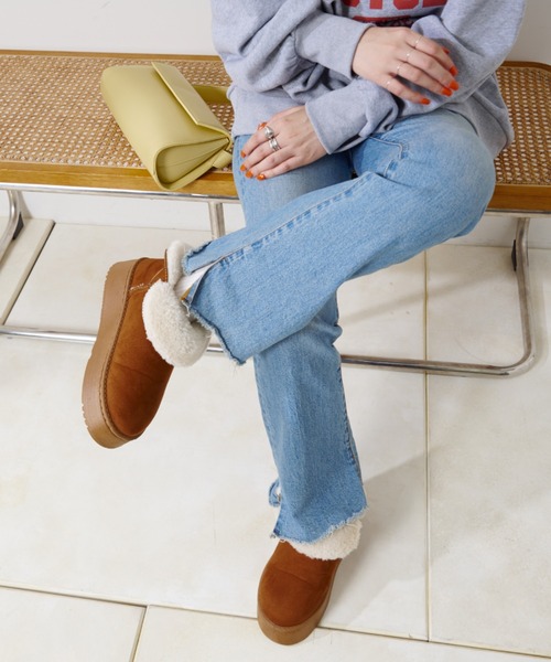 セール】2WAYムートンブーツ（ブーツ）｜CIAOPANIC TYPY（チャオ