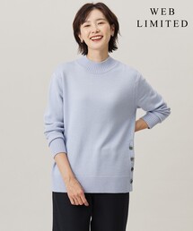 【未使用】ジェイプレス J.PRESS *ニットプルオーバー*Mベージュクルーネックセーター(25-2506-430)【81G52】 J.PRESS｜ジェイプレスのニット/セーター（タートルネック