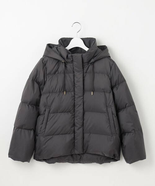23区 S(ニジュウサンクチイサイサイズ)の「【洗える/撥水加工】シレータフタ コンパクト ダウンコート(ダウンジャケット/コート・レディース・ベージュ系/モスグリーン系/グレー系/ブラック系・32/34)」の16枚目の写真