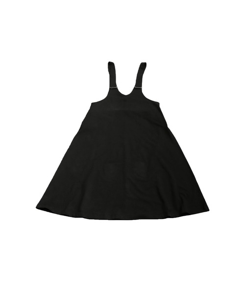 antiqua（アンティカ）の「裏毛サロペットワンピース（ワンピース・レディース・チャコールグレー/ブラック・ONESIZE）」の8枚目の写真