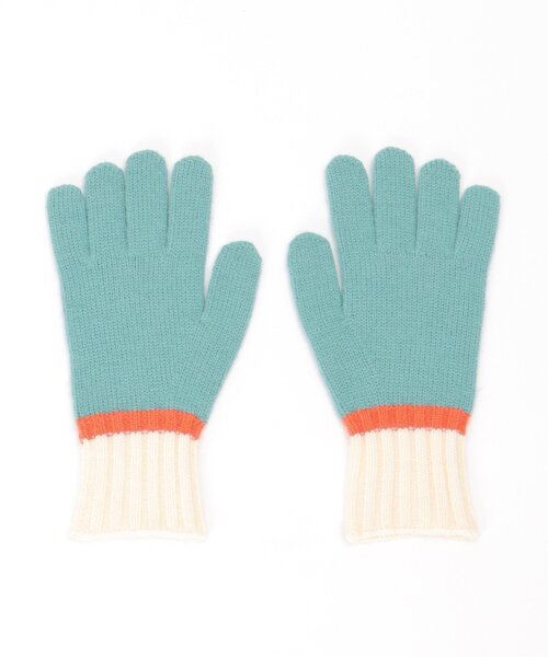 notch.(ノッチ)の「指穴マルチカラー手袋(手袋・レディース・ベージュ/ブルー・ONESIZE)」の10枚目の写真