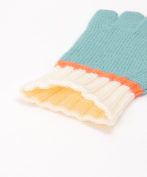 notch.(ノッチ)の「指穴マルチカラー手袋(手袋・レディース・ベージュ/ブルー・ONESIZE)」の15枚目の写真