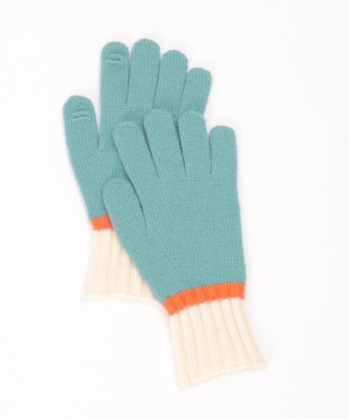 notch.(ノッチ)の「指穴マルチカラー手袋(手袋・レディース・ベージュ/ブルー・ONESIZE)」の16枚目の写真