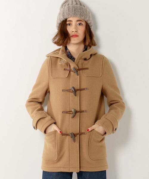 UNITED ARROWS（ユナイテッドアローズ）の「UWBT W/N ショート ダッフルコート◆（ダッフルコート・レディース・オフホワイト/ベージュ/ネイビー・36/38/40）」の2枚目の写真