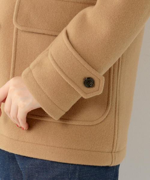 UNITED ARROWS（ユナイテッドアローズ）の「UWBT W/N ショート ダッフルコート◆（ダッフルコート・レディース・オフホワイト/ベージュ/ネイビー・36/38/40）」の14枚目の写真