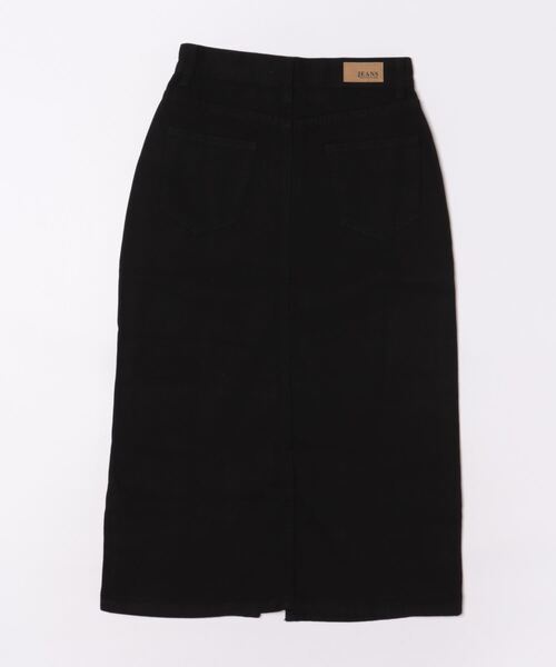 urge：（アージコロン ）の「【URGE：】フロント スリット ペンシル デニムスカート（デニムスカート・レディース・ブラック・X-LARGE/LARGE/MEDIUM/SMALL）」の6枚目の写真