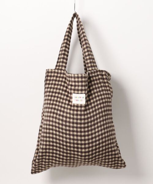 Mignonjour/ギンガムチェック トートバッグ M2571（トートバッグ