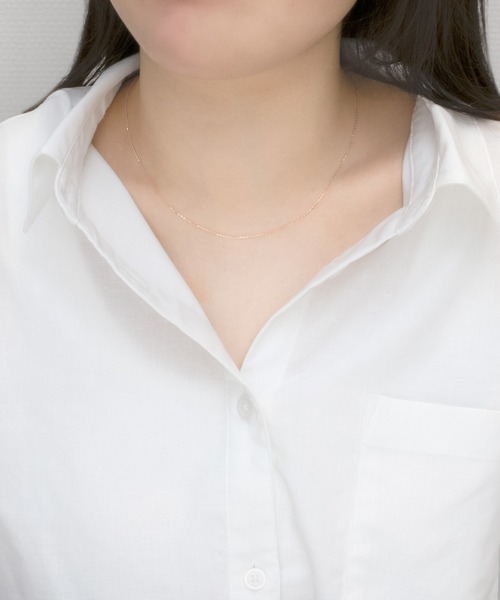 K18 ピンクゴールド デザインネックレス BLOOM/ブルーム（ネックレス