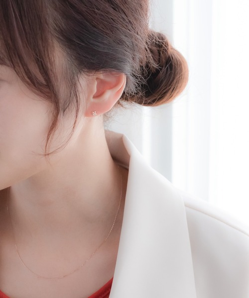 K18 ピンクゴールド デザインネックレス BLOOM/ブルーム（ネックレス