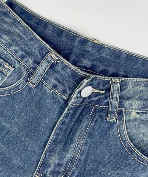 DAY CLOSET(デイ クローゼット)の「レディース 美脚ねらえるブーツカットフレアデニムパンツ(デニムパンツ・レディース・ブルー・XS/M/XL/L/S)」の10枚目の写真