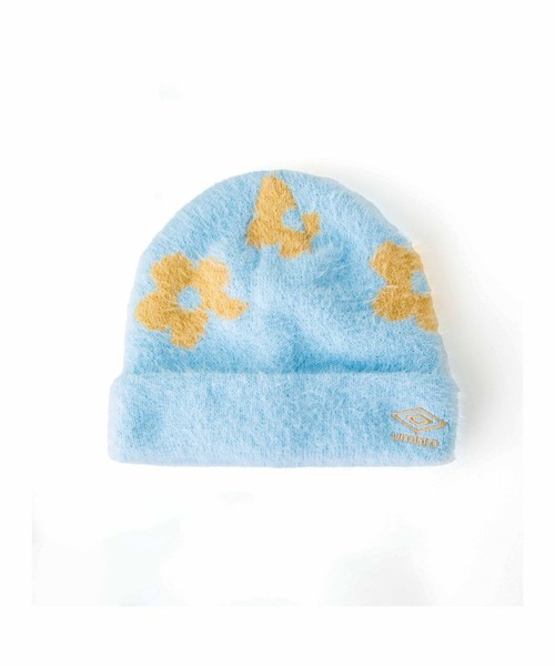 Casselini（キャセリーニ）の「[UMBRO × Casselini]ジャガードワッチ（ニットキャップ/ビーニー・レディース・ブラック/オフホワイト/グレー/ブルー/ベージュ/チャコール・FREE）」の7枚目の写真